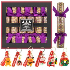 Kuckoo Crackers - 6 x 13-inch The Great Christmas Quiz Christmas Crackers