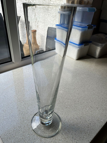 Clear glass pilsner beer - beer,