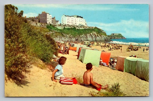 Postcard wales tenby - wales,