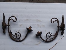Pair of Vintage Brass/Bronze