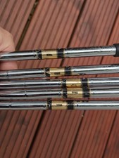 5x Snake Eyes golf clubs (irons, 6-P), with True Temper S300 shafts