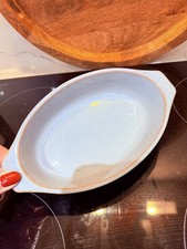 Denby JET Black & Grey Oval