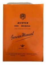 Austin A40 Service Repair Factory Manual 1954 Series G54 GD3 GD5 GP4 GQU4
