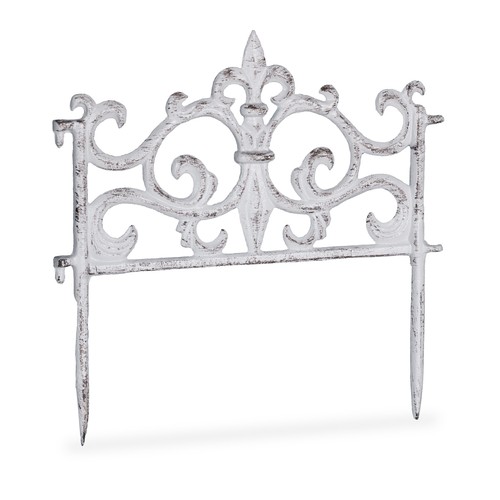Flowerbed fence cast iron - flowerbed,