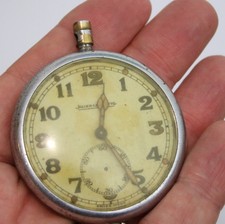 Jaeger LeCoultre GSTP Military Issued Pocket Watch Hand Wind SPARES/REPAIRS