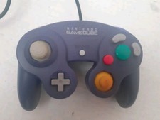 Official Nintendo Gamecube Controller Purple/Indigo Tested & Working