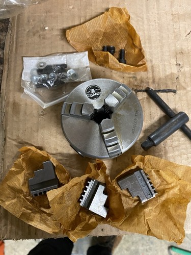 New 80mm jaw lathe chuck - 80mm, 3