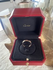 Cartier love ring 18ct - cartier,