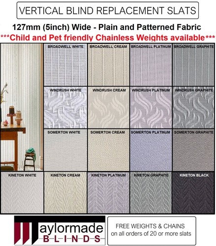 Replacement vertical blind - vertical,