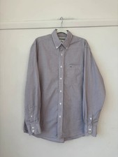 Lacoste Mens Check Button Down