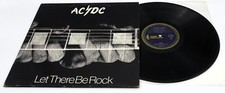 AC/DC Let There Be Rock Vinyl LP Record 1977 OZ Aussie 1st Press Blue Roo OOP
