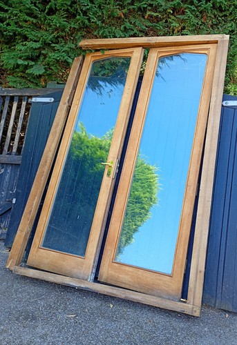 Oak doors frame double - oak,
