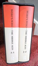 Who's Who In The Middle Ages A-Z: 2 Volume Box Set: Routledge in Slipcase -B26
