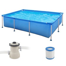 Above ground pool rectangular - above,