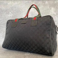 GUCCI GG Canvas Boston Bag