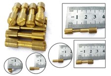  6x Brass Corby Bolt Rivets