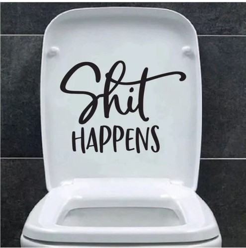Funny toilet lid seat - toilet,