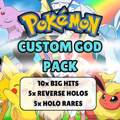 Pokemon custom god pack 20x - custom,