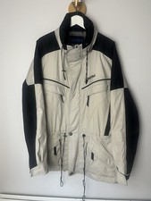 Schoffel Off White Black Goretex Ski Jacket Coat 44 Large No Hood