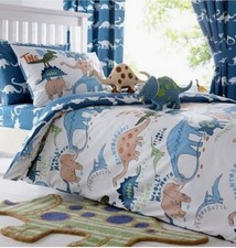 Debenhams/Blue Zoo Bedroom Set – Double Duvet, Curtains, Sheet, Pillowcases+ Rug