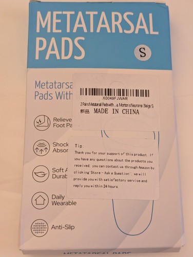 Metatarsal pads for foot pain - metatarsal,