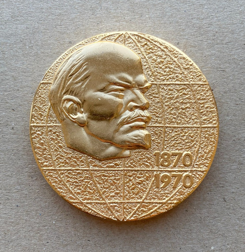 Table soviet medal 100 years
