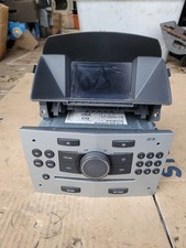 VAUXHALL ZAFIRA B MK2 RADIO CD PLAYER CD30 & DISPLAY SCREEN PAIRED 13163050