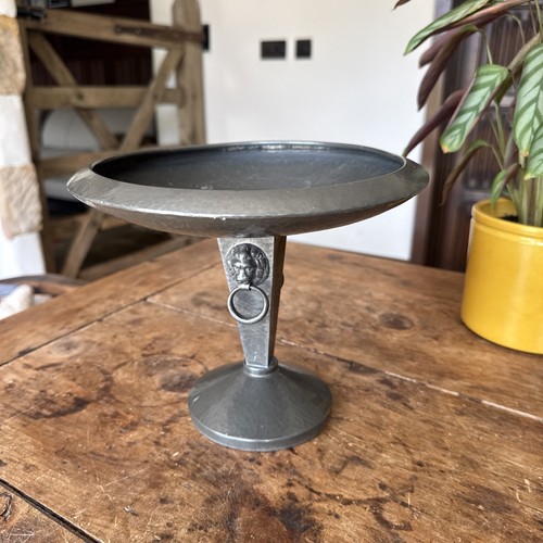 Vintage pewter trinket dish - vintage,