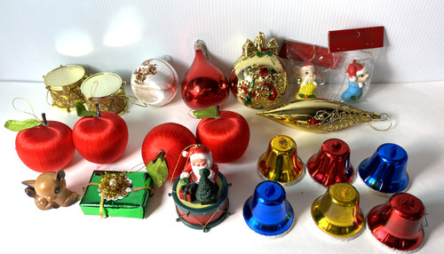 Vintage christmas decorations - vintage,