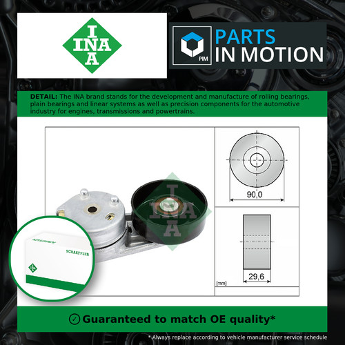 Aux belt tensioner fits range - tensioner,