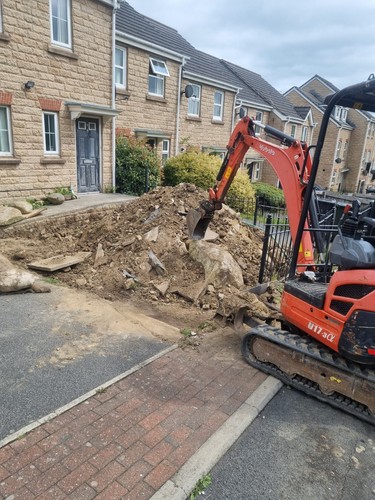 Mini digger and dumper - mini,