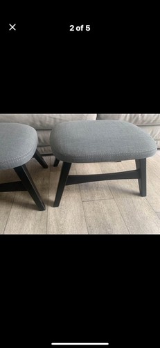 Ikea foot stool grey - ikea,