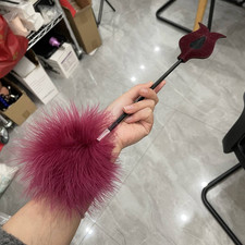Spanking Paddle Feather Whip