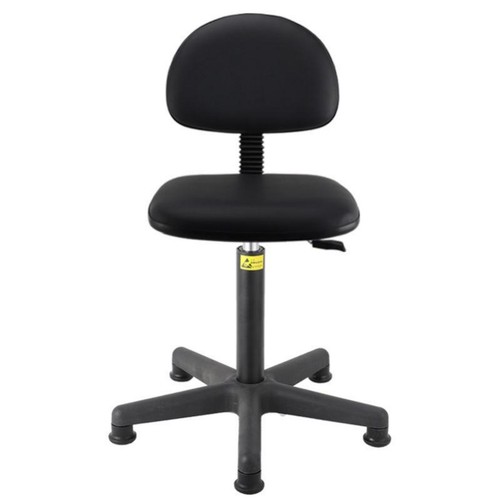 Wheeled stool with backrest - wheeled,