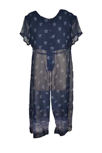Jordash dress long navy size - dress,
