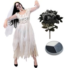LADIES IVORY GHOST BRIDE