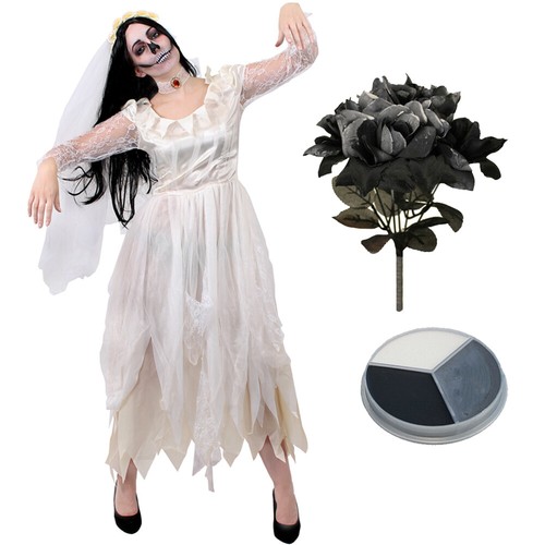 Ladies ivory ghost bride - ladies,