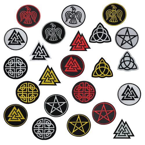 Viking logo patch iron - viking, on