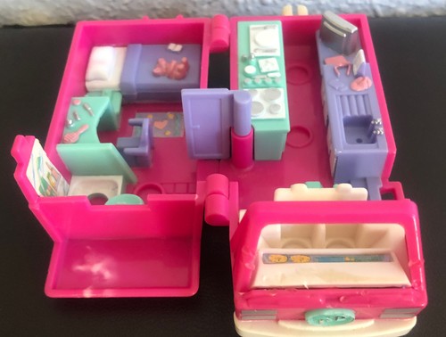 Vintage 1994 polly pocket - pocket, home