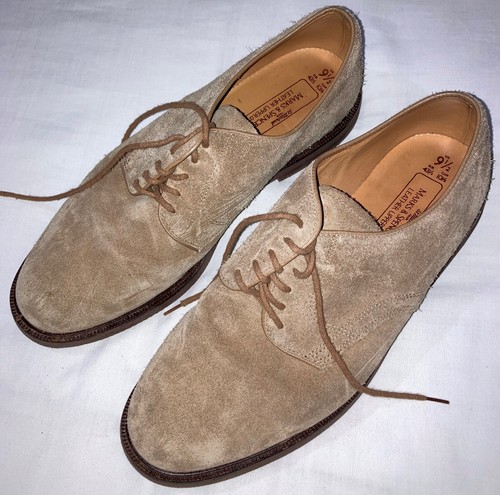 Gents beige suede - m&s,