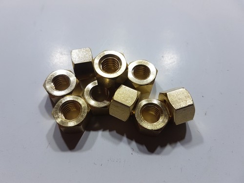 Brass exhaust manifold - manifold, nuts