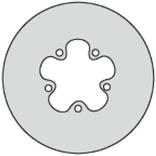 BRAKE DISC D.150 - 5 HOLES -