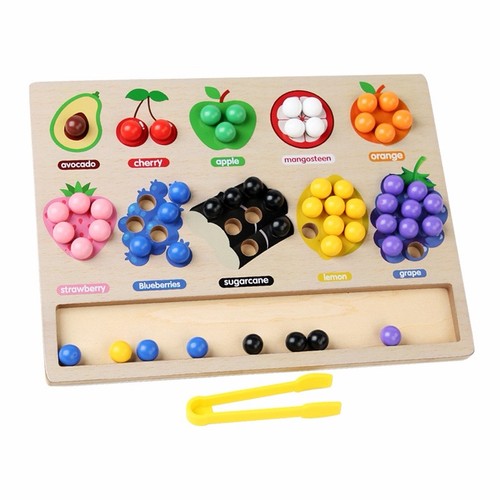 Montessori fruit color - 🧸montessori,