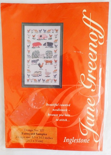 Farmyard sampler cross - farmyard,