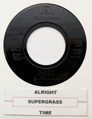 Supergrass alright time - -, (
