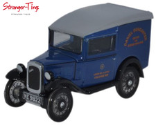 Oxford Diecast Austin Seven Van Daniel Doncaster 1/76 Scale