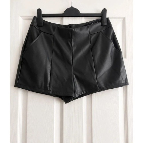 Boohoo black faux - black,