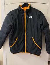 North Face Black/Yellow Puffer Jacket Small Adult/Teen
