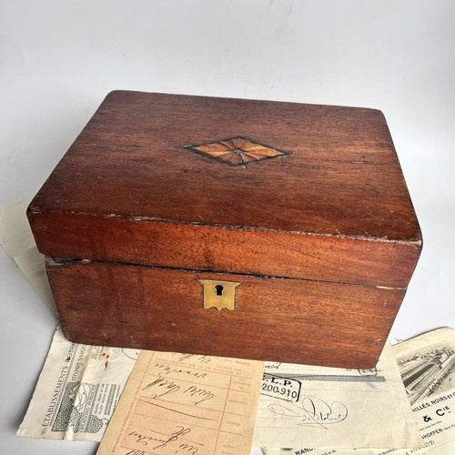 Antique writing box - box, for