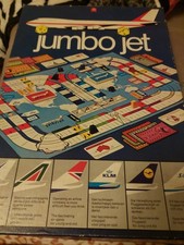 Jumbo Jet Board Game Vintage